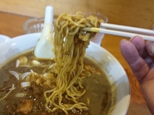 「カレーラーメン」@梅喜の写真