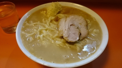 「ラーメン、大盛り、野菜抜き、ニンニク」@ちばからの写真