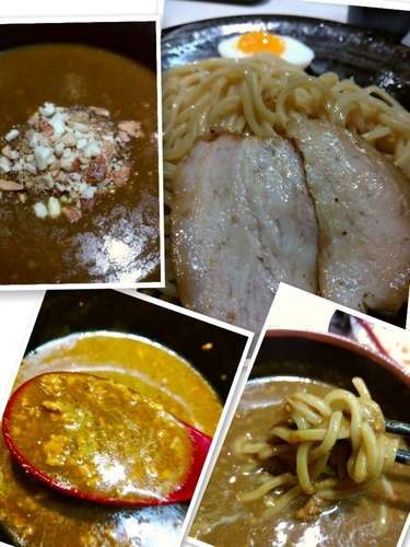 「【期間限定】濃厚カレーつけ麺810円」@蒙古タンメン 中本 目黒店の写真
