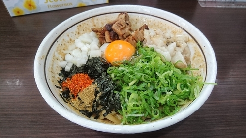 「【新宿店限定】東京ソースまぜそば」@麺屋はなび 新宿店の写真