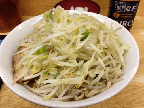 「小 野菜増し 麺少なめ」@ラーメン二郎 環七新新代田店の写真