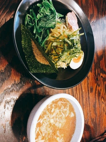 「魚介つけ麺」@弐七家の写真