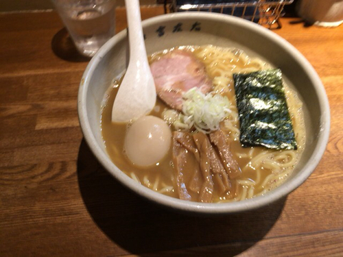 「味玉ラーメン 大盛 1000円」@麺屋吉左右の写真
