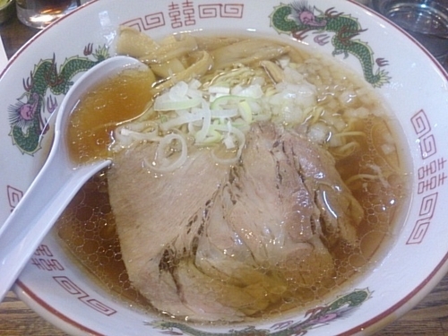 「朝専用中華ソバ 醤油味」@らあめん 寸八 総本店の写真