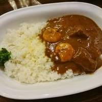 ダブル（ビーフ＆エビ）カレー 1300円