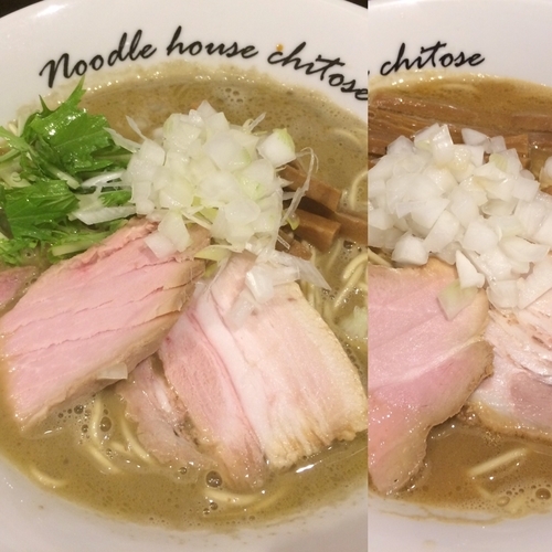 「濃厚煮干らぁ麺(800円)」@麺庵ちとせの写真
