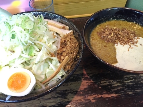 「6月限定 角富士カレーつけ麺」@大勝軒 本庄店の写真