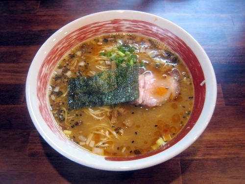 「辛味噌そば（中辛）900円」@麺屋 悠の写真