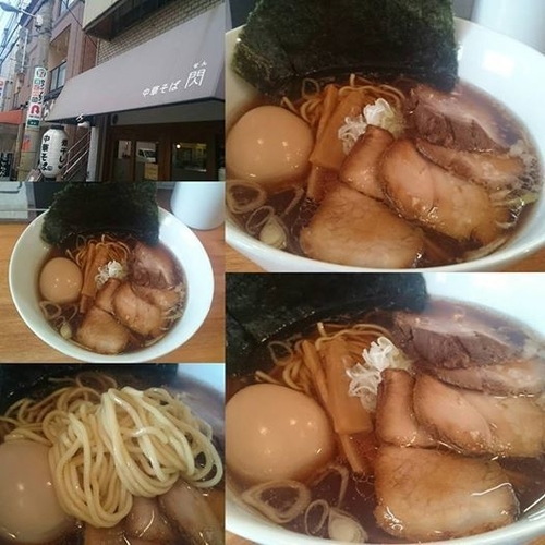 「特選中華そば」@中華そば 閃の写真