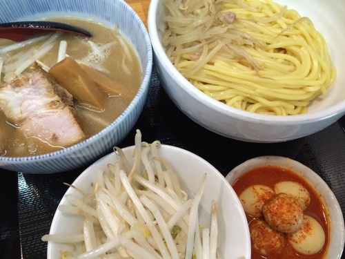 「味噌つけめん　チンピラ玉子　￥980」@味噌麺処 花道庵の写真