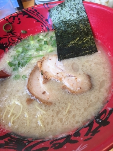 「元味ラーメンこってり細麺」@ラー麺ずんどう屋 新宿歌舞伎町店の写真