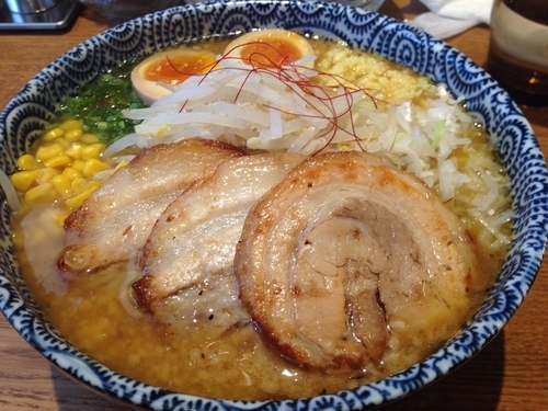 「特製焙煎味噌そば」@麺恋処 爆龍の写真