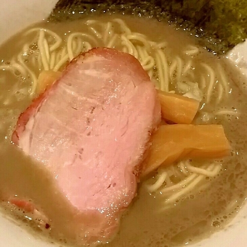 「濃厚煮干しそば　８００円」@活龍煮干そば専門店 にぼしのなみの写真