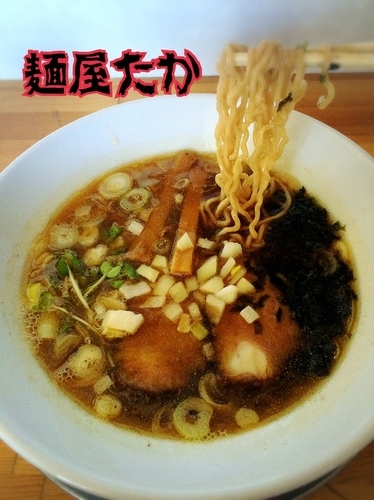 「煮干しラーメン（小）¥550」@麺屋 たかの写真