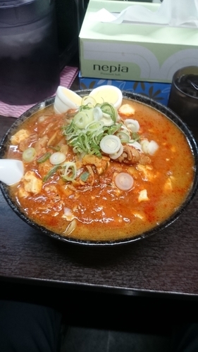 「五目麻婆麺￥850+野菜大盛￥60+麻婆大盛￥60」@元祖旨辛系タンメン 荒木屋の写真