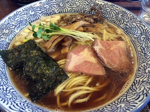 「烏賊煮干しそば（８１０円）」@麺処 いぐさの写真