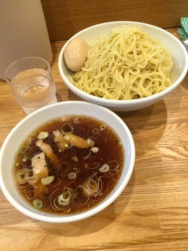 「味玉つけめん大」@らーめん いろはやの写真