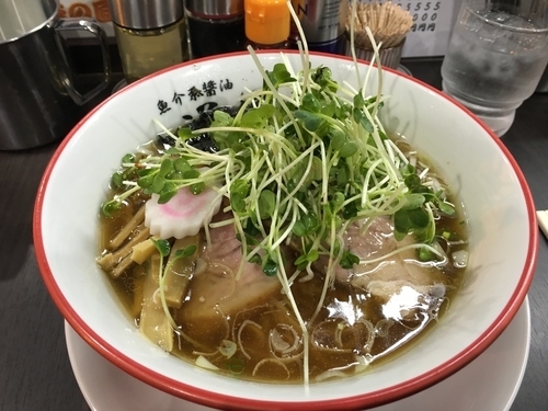 「醤油スペシャル」@煮干しらーめん 海空土 吉岡店の写真