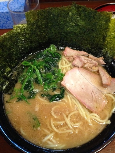 「のりラーメン（中）＋ライス」@大勝軒直伝 金太郎の写真
