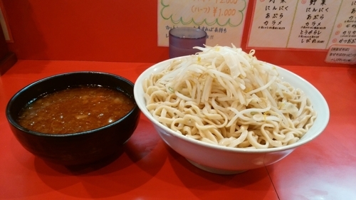 「つけ麺　600g　そのまま」@麺屋 桐龍の写真