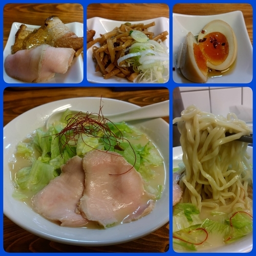 「【限定】天草大王の鶏白湯」@くじら食堂の写真