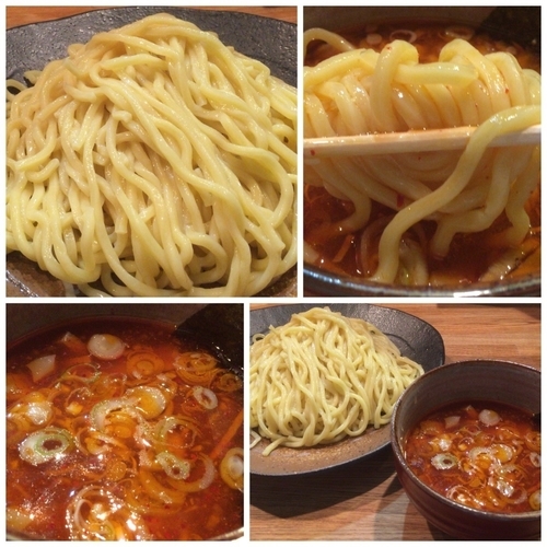 「辛味つけ麺 辛さW 中盛 760円」@つけ麺屋 やすべえ 池袋店の写真