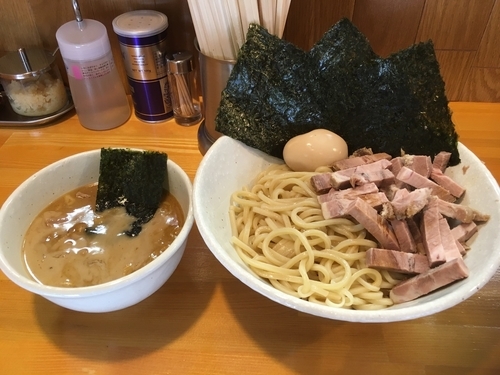 「チャーシューつけ麺＋海苔」@麺屋 永太の写真