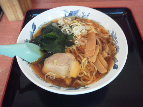 「ラーメン 420円」@梅もと 品川店の写真