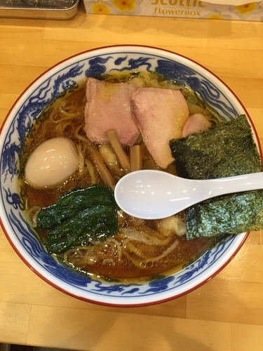 「中華そば」@白河手打中華そば 法隆の写真