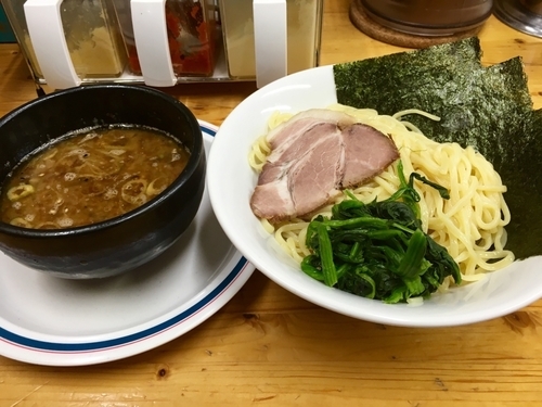 「つけ麺 1.5玉 ¥800」@横浜家系ラーメン 武蔵境つばさ家の写真
