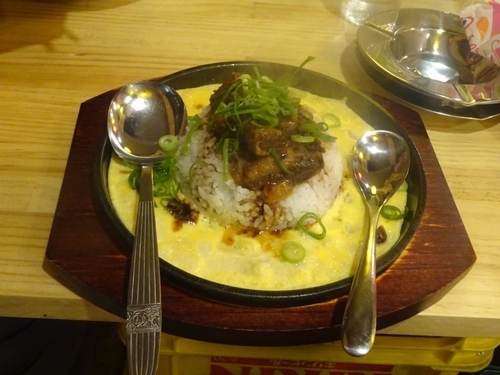 「鉄板焼きめし」@とんこつラーメン 博多屋台の写真