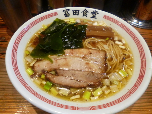 「中華そば」@松戸中華そば 富田食堂の写真