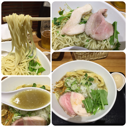 「【限定】塩煮干そば¥750」@つけめん・らーめん・煮干そば 金狼の写真