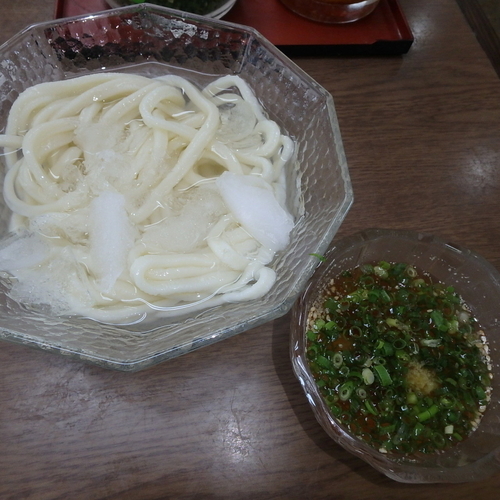 「冷やしうどん(300円)」@一代の写真
