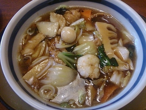 「五目うま煮めん」@三宝亭 安曇野店の写真