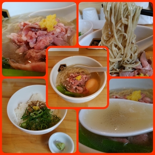 「真鯛らーめん雑炊セット＋鯛だしsmoke味玉」@真鯛らーめん 麺魚の写真