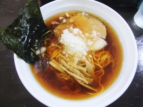 「ラーメン（600円）」@中華そば 弥栄の写真