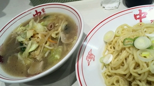 「冷し醤油タンメン」@蒙古タンメン 中本 川崎店の写真