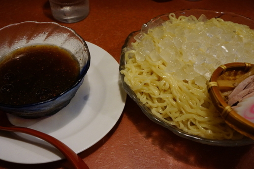 「冷やしつけめん（限定）＋大盛」@らーめん天神下 大喜の写真