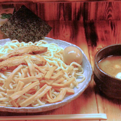 「全部入りつけ麺 当時880円」@つけ麺 紫匠乃 門前仲町店の写真