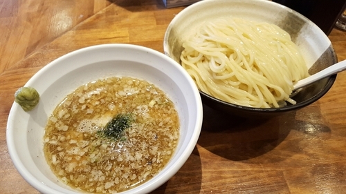 「塩つけ麺　￥780　大盛（同料金）」@めいげんその写真