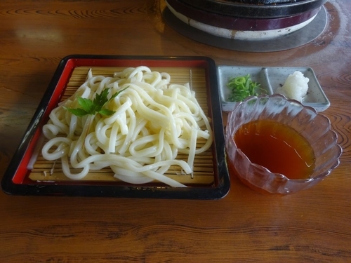 「ざるうどん」@ろうかく荘の写真