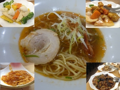 「えびそば（ハーフ）」@えびそば えび助 一番町店の写真