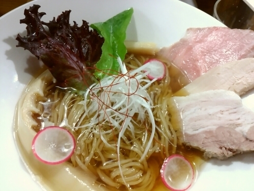 「【限定】オマールコンソメと鶏の清湯1200円」@麺庵 小島流の写真