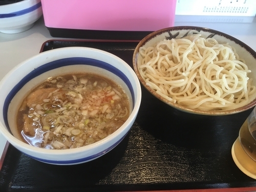 「つけ麺(携帯クーポン使用550¥)」@大勝軒満帆 行田店の写真