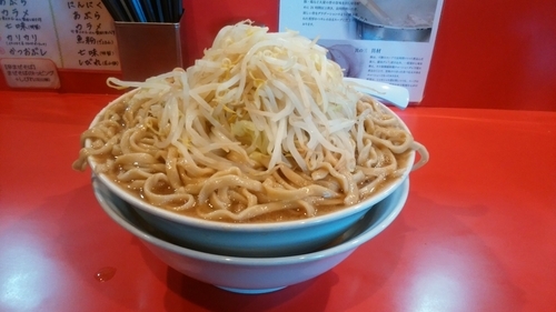 「ラーメン　600g　 そのまま」@麺屋 桐龍の写真