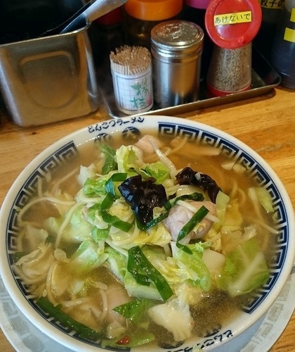 「もつちゃんぽん」@御天 井草本店の写真