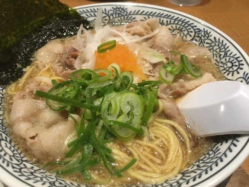 「肉そば」@丸源ラーメン 足利店の写真