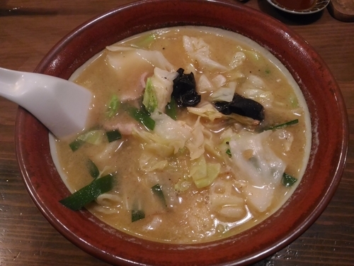 「味噌たんめん　（750円）」@シバライズの写真