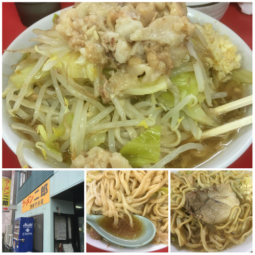 「小ラーメン（全マシ）700円」@ラーメン二郎 茨城守谷店の写真